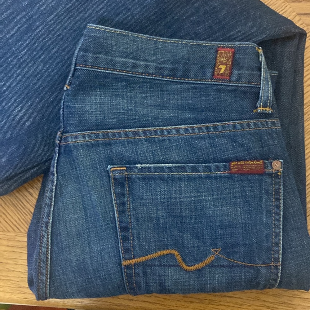 7 For All Mankind boot cut men’s jeans size 34